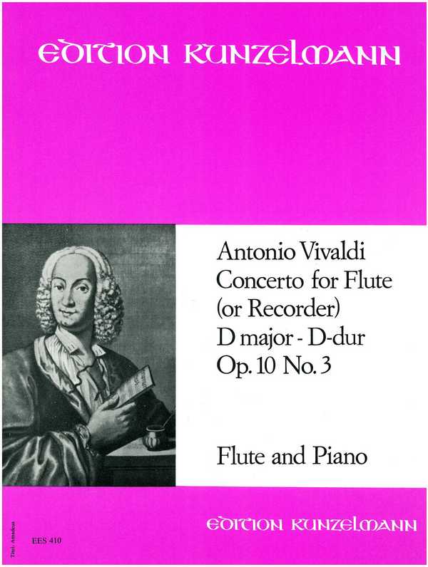Konzert D-Dur op.10,3&nbsp;&nbsp;für Flöte und Orchester&nbsp;&nbsp;für Flöte und Klavier