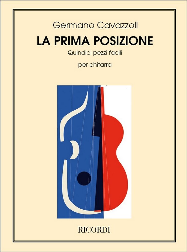 La prima posizione&nbsp;&nbsp;15 pezzi facili per chitarra&nbsp;&nbsp;