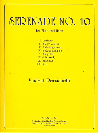 Serenade op.79 no.10&nbsp;&nbsp;for flute and harp&nbsp;&nbsp;
