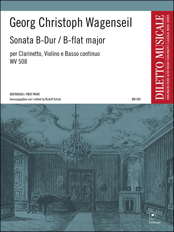 Sonate B-Dur&nbsp;&nbsp;für Klarinette, Violine und Bc&nbsp;&nbsp;