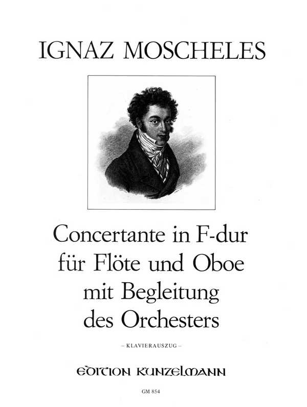 Concertante F-Dur  für Flöte, Oboe und Orchester  für Flöte, Oboe und Klavier