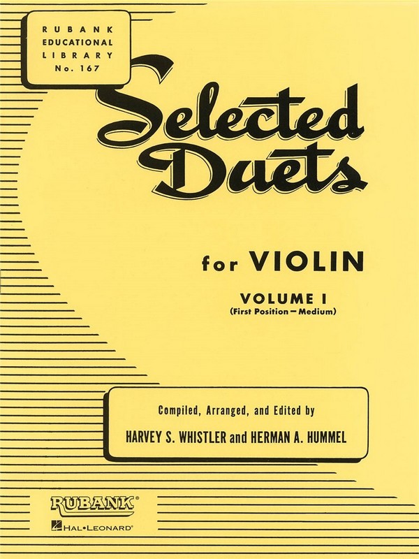 Selected Duets vol.1&nbsp;&nbsp;for violins&nbsp;&nbsp;