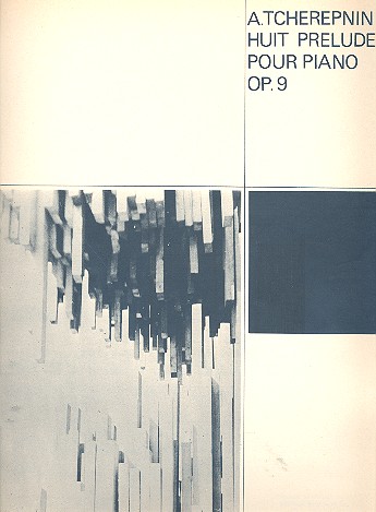 8 préludes op.9   pour piano  