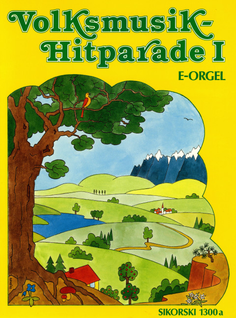 Volksmusik-Hitparade Band 1:&nbsp;&nbsp;für E-Orgel&nbsp;&nbsp;