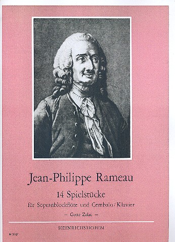 14 Spielstücke   für Blockflöte und Cembalo (Klavier)  