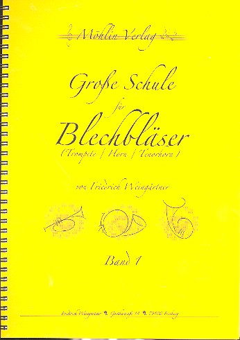 Grosse Schule für Blechbläser Band 1  (Trompete, Horn, Tenorhorn)  