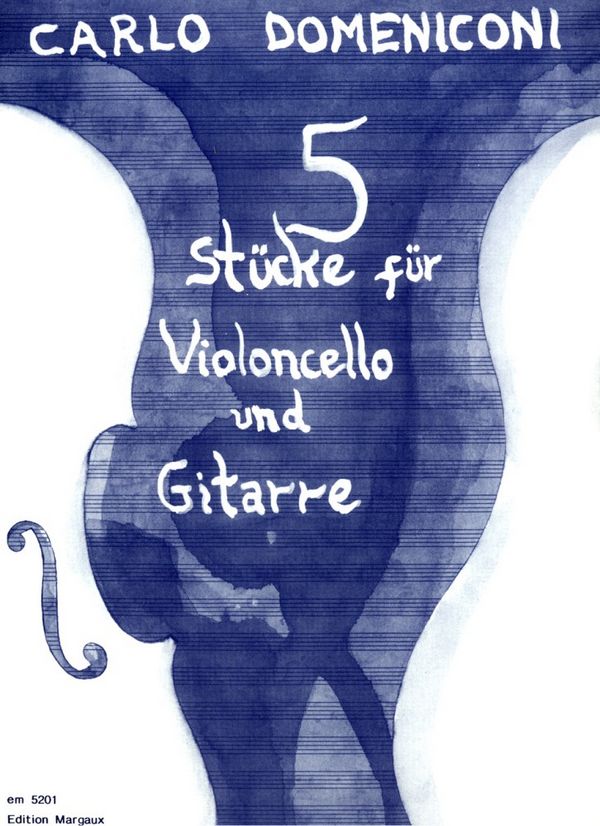 5 Stücke  für Violoncello und Gitarre  2 Spielpartituren