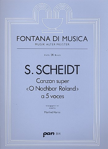 Canzon super 'O Nachbar Roland'  à 5 voces  Partitur und Stimmen