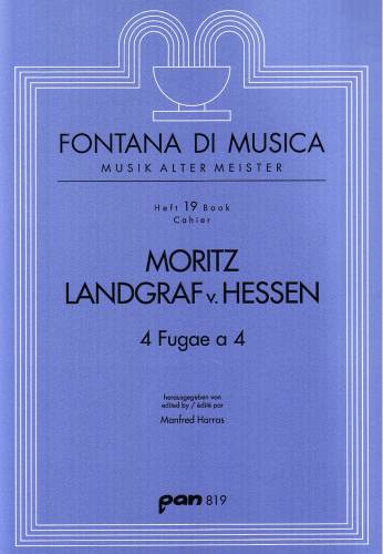 4 Fugae a 4 für 4 Blockflöten (SATB)  Partitur und Stimmen  