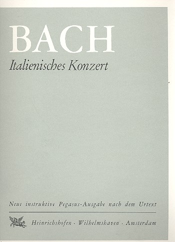 Italienisches Konzert BWV971&nbsp;&nbsp;für Klavier&nbsp;&nbsp;