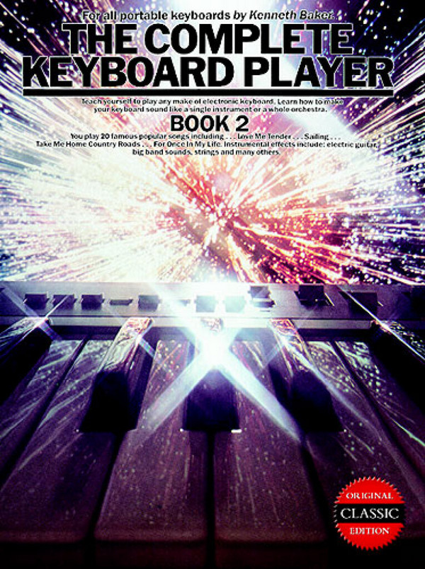The Complete Keyboard Player:&nbsp;&nbsp;the course vol.2&nbsp;&nbsp;(war am38324)