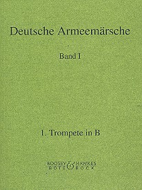 Deutsche Armeemärsche Band 1  Trompete 1 in B  