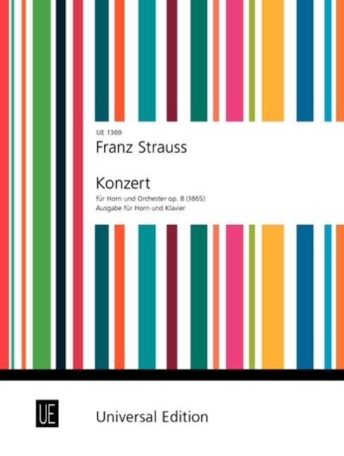 Konzert Es-Dur op.8 für Horn und  Orchester für Horn und Klavier  
