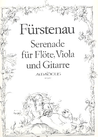 Serenade op.86 für Flöte, Viola  und Gitarre,  Stimmen  