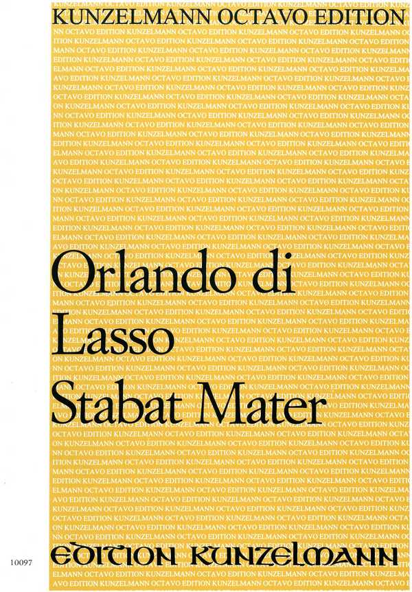 Stabat mater&nbsp;&nbsp;für Doppelchor in 8 Stimmen&nbsp;&nbsp;Partitur