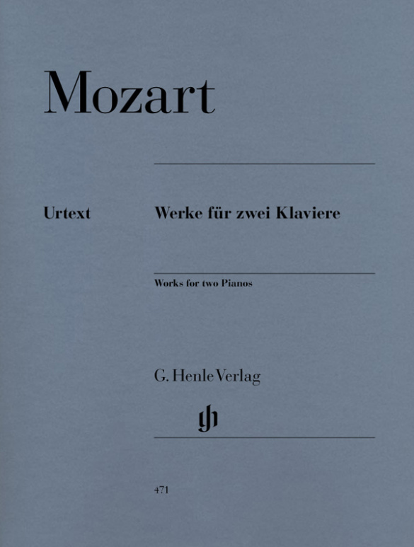 Werke für 2 Klaviere&nbsp;&nbsp;&nbsp;&nbsp;
