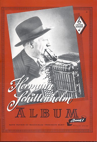 Hermann Schittenhelm Album Band 1  für Akkordeon  