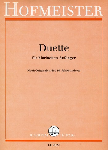 3 Duette nach Originalen des 19. Jahrhunderts