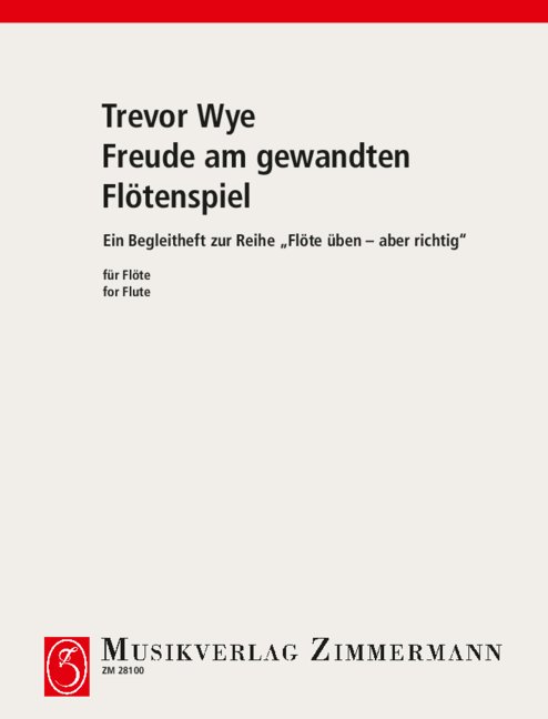 Freude am gewandten Flötenspiel&nbsp;&nbsp;für Flöte&nbsp;&nbsp;