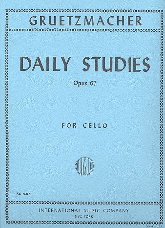 Daily Studies op.67  for cello solo  