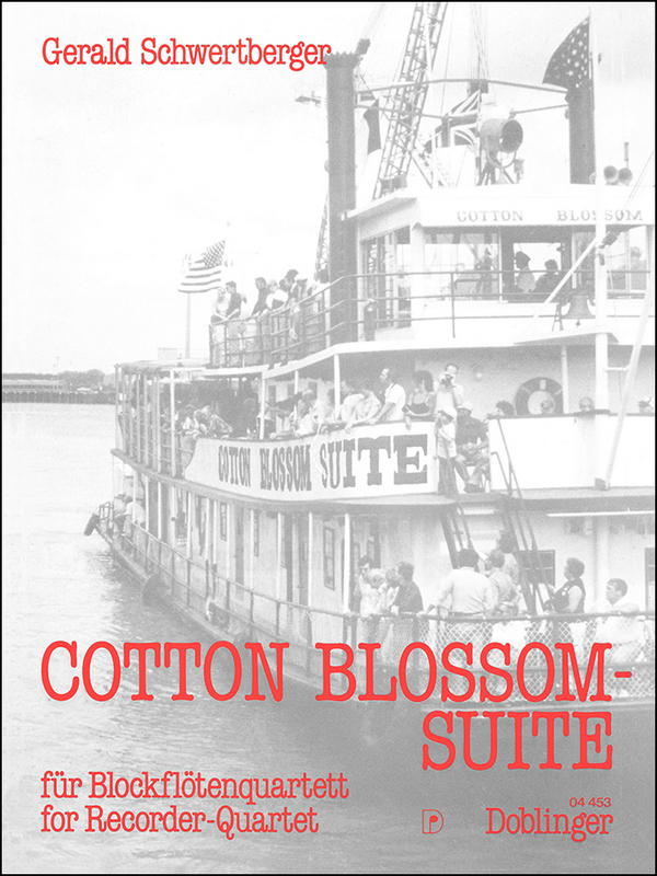 Cotton Blossom-Suite für  4 Blockflöten  