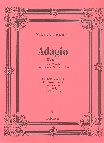Adagio C-Dur KV617a für