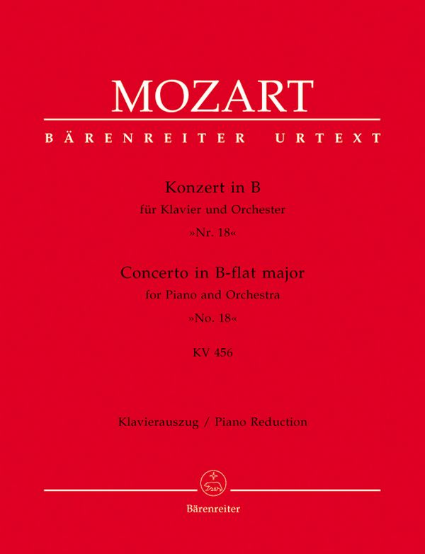 Konzert B-Dur KV456  &nbsp;&nbsp;für Klavier und Orchester&nbsp;&nbsp;für 2 Klaviere