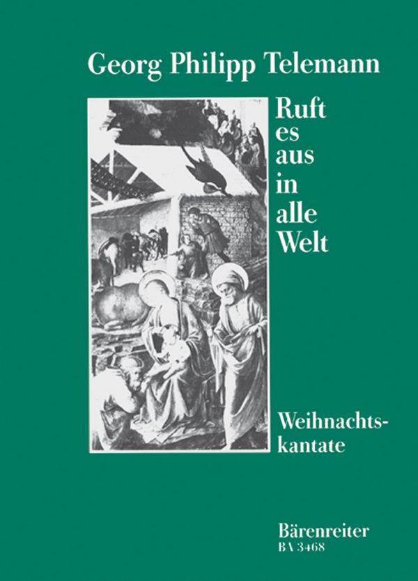 Ruft es aus in alle Welt Weihnachtskantate&nbsp;&nbsp;für Soli, Chor und Orchester&nbsp;&nbsp;Partitur (Verlagskopie)
