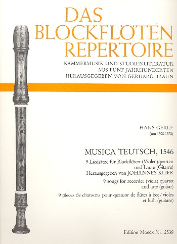 Musica Teutsch 1546