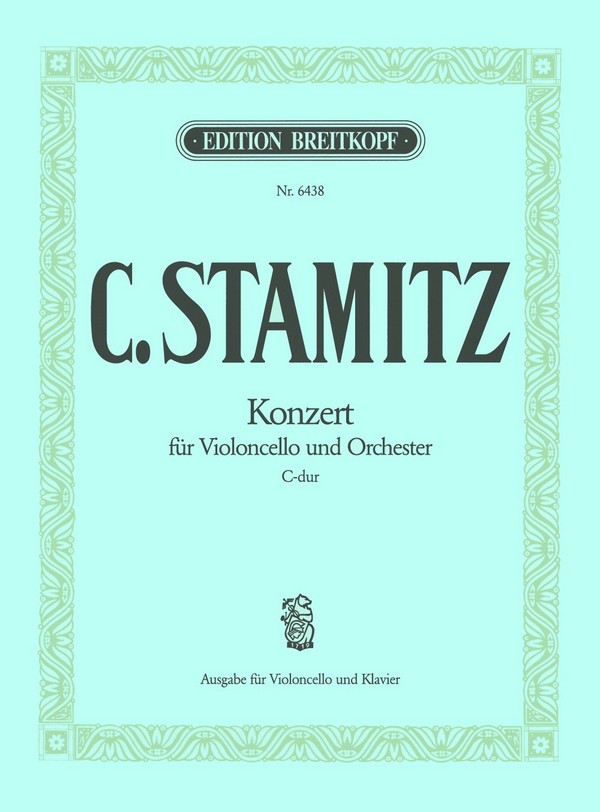 Konzert C-Dur für Violoncello und&nbsp;&nbsp;Orchester für Violoncello&nbsp;&nbsp;und Klavier (mit Kadenzen)