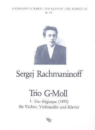 Trio g-Moll Nr.1  für Violine, Violoncello und Klavier  Partitur und Stimmen