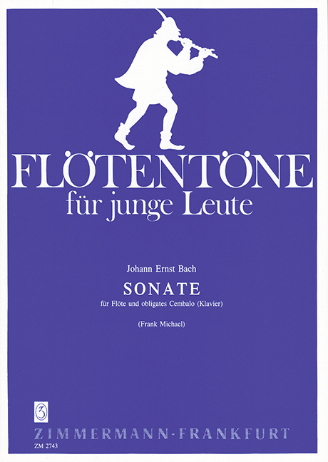 Flötentöne für junge Leute&nbsp;&nbsp;Sonate für Flöte und obligates&nbsp;&nbsp;Cembalo (Klavier)