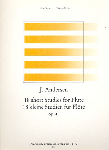 18 kleine Studien op.41 für Flöte    