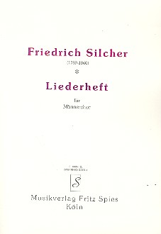 Liederheft für Männerchor&nbsp;&nbsp;Gesamtausgabe&nbsp;&nbsp;