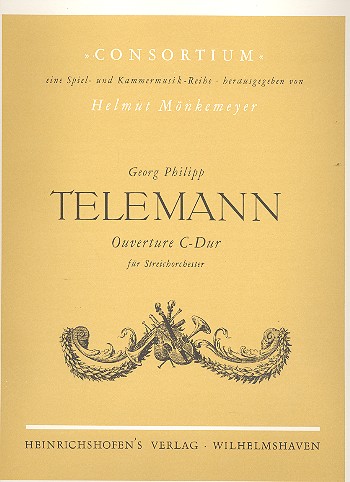 Ouvertüre C-Dur&nbsp;&nbsp;für Streichorchester&nbsp;&nbsp;Partitur
