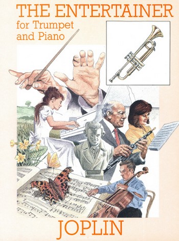 THE ENTERTAINER FOR TRUMPET AND&nbsp;&nbsp;PIANO&nbsp;&nbsp;REID, DUNCAN, ARRANGEMENT