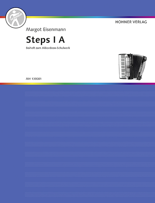 Steps Band 1 A  für Akkordeon  Beiheft zum Akkordeon Schulwerk