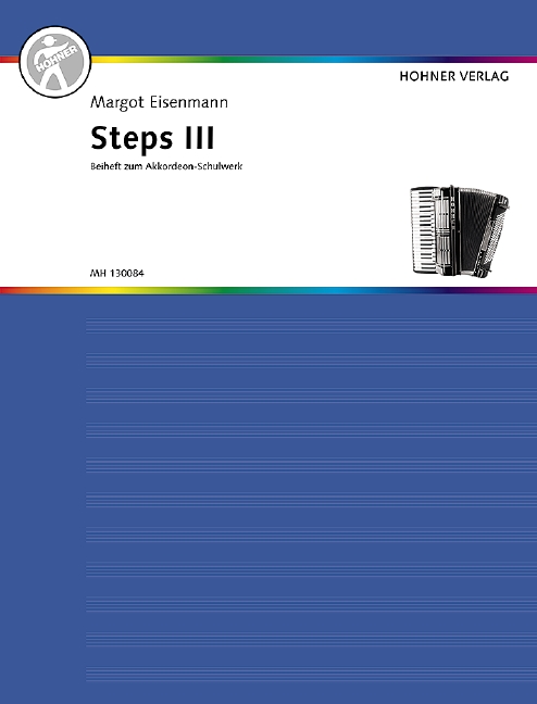 Steps Band 3  für Akkordeon  Beiheft zum Akkordeon-Schulwerk