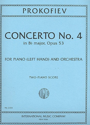 Concerto B flat major no.4 op.53  for piano (left hand) and orchestra  for 2 pianos