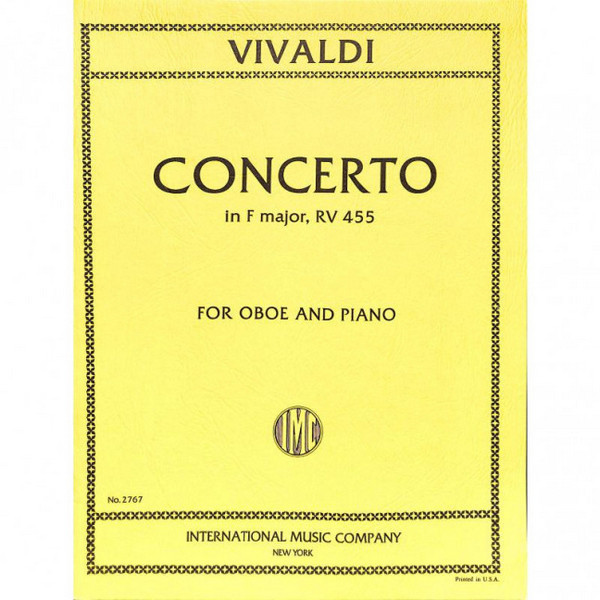 Concerto F major FVII:2&nbsp;&nbsp;for oboe and piano&nbsp;&nbsp;