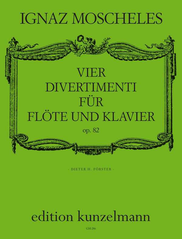 4 Divertimenti op.82  für Flöte und Klavier  