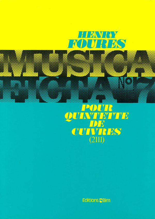 Musica ficta no.7   pour quintette de cuivres  