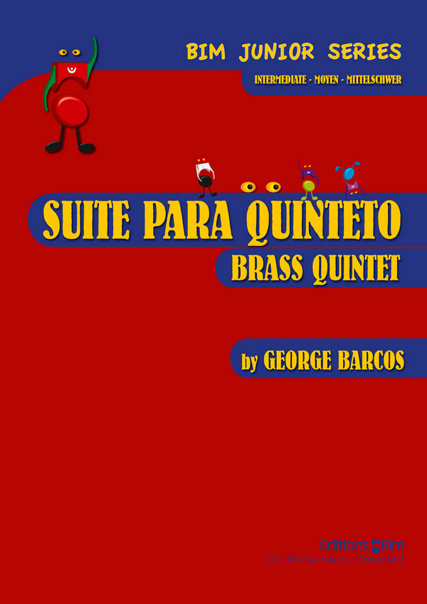 SUITE PARA QUINTETO BLECHBLAESER-&nbsp;&nbsp;QUINTETT (2111)&nbsp;&nbsp;