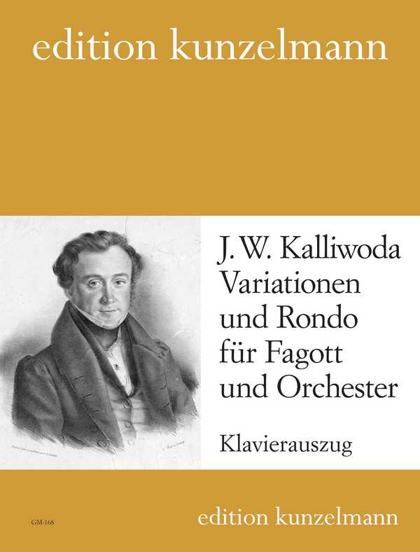 Variationen und Rondo op.57  für Fagott und Orchester  für Fagott und Klavier