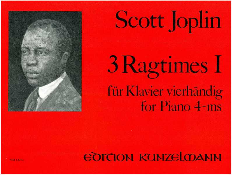3 Ragtimes Band 1  für Klavier zu 4 Händen  