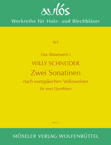 2 Sonatinen nach europäischen Volksweisen  für 2 Flöten  Spielpartitur