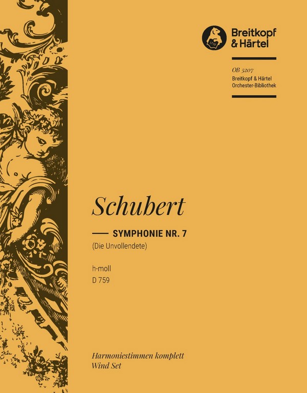 Sinfonie h-Moll D759&nbsp;&nbsp;für Orchester&nbsp;&nbsp;Harmonie