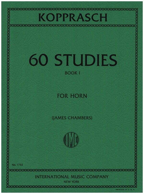 60 Studies vol.1  for horn  