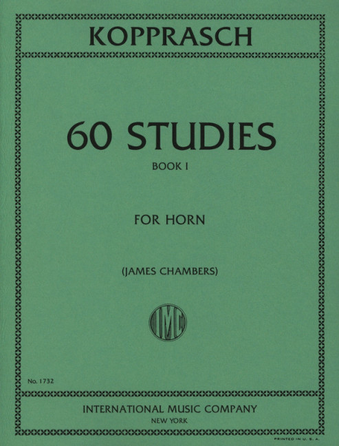 60 Studies vol.1&nbsp;&nbsp;for horn&nbsp;&nbsp;