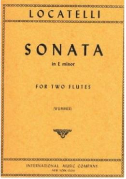 Sonata e minor&nbsp;&nbsp;for 2 flutes&nbsp;&nbsp;